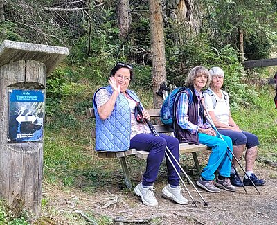 Wanderung der Naturfreunde - Wassererlebnisweg St. Jakob i.Def.