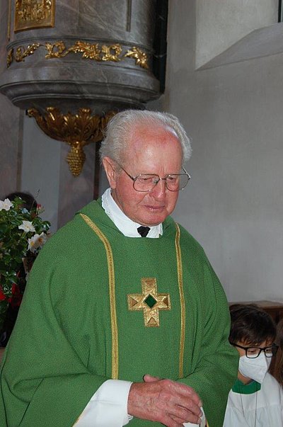 Pfarrer Otto Großgasteiger feierte 85. Geburtstag