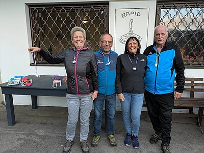 Asphaltschießen der Naturfreunde in der Pfister