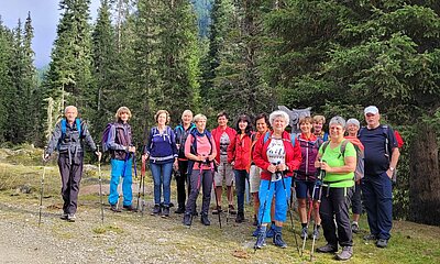 17. Seniorenwanderung der Naturfreunde 2022 - Lienzer Hütte