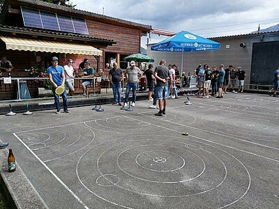 Sommermarktschießen der Stockschützen