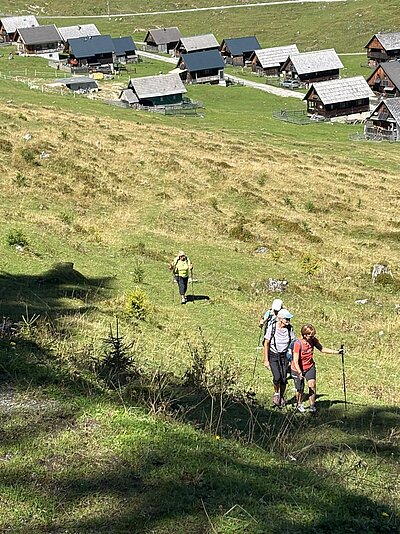 Wanderung der Naturfreunde - Egger Alm in Hermagor