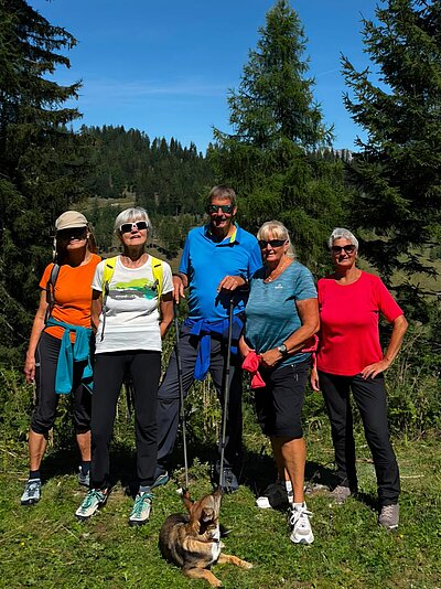 Wanderung der Naturfreunde - Egger Alm in Hermagor