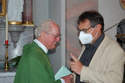 Pfarrer Otto Großgasteiger feierte 85. Geburtstag