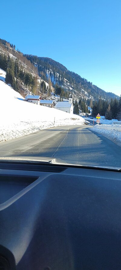 Schneeschuhwanderung der Naturfreunde in Obertilliach