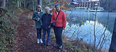 Wanderung der Naturfreunde - Tristachersee und Alter See Runde
