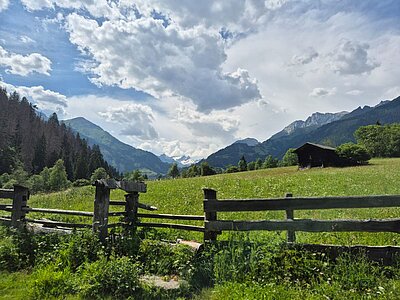 Wanderung der Naturfreunde - Weg der Sinne Virgen