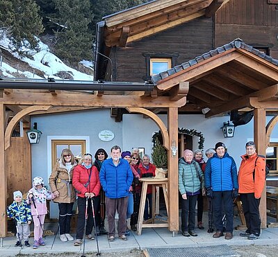Wanderung der Naturfreunde - Naturfreundehütte