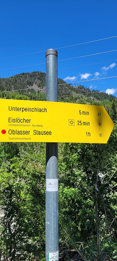 Wanderung der Naturfreunde - Oblasser Stausee