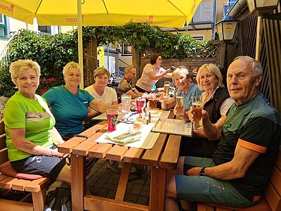 Bus-Rad-Ausflug der Naturfreunde - Murradweg