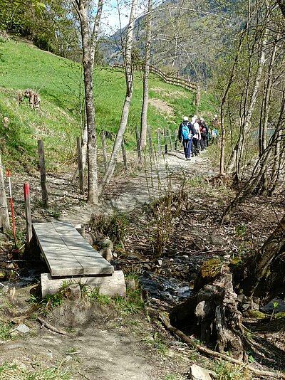 5. Seniorenwanderung der Naturfreunde - Iseltrail