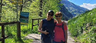 Wanderung der Naturfreunde - Iseltrail 1 (Pfister bis Glanzer Brücke)