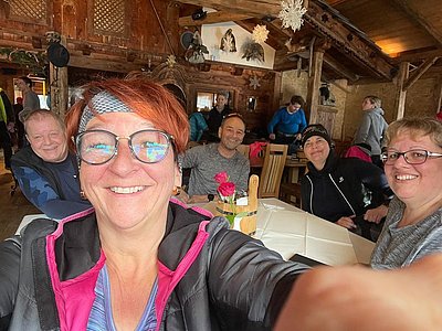 Rodeln der Naturfreunde 2022 - Würfelehütte