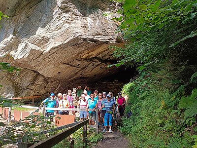 Naturfreunde-Ausflug zur Barbarossaschlucht Mühldorf