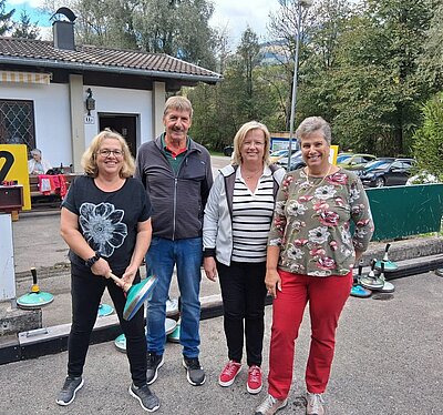 Asphaltschießen der Naturfreunde in der Pfister