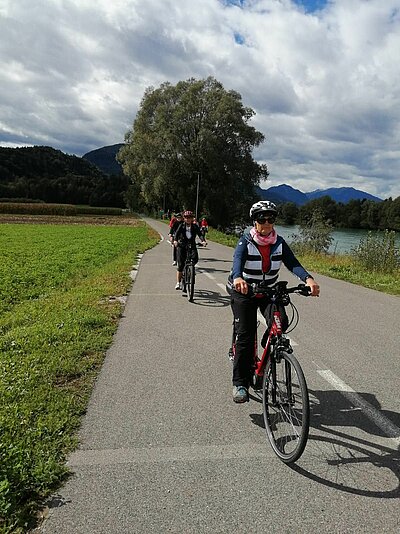 Sonntagsausflug der Naturfreunde - Radlfahren Spittal-Villach