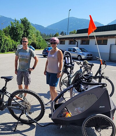 Radlfahren und Grillen der Naturfreunde 2022