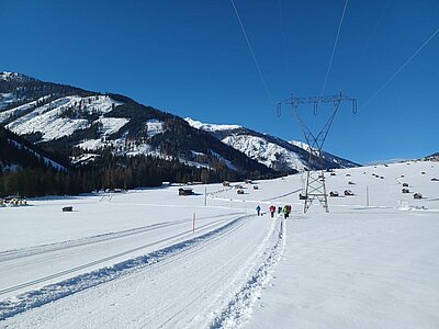 Schneeschuhwanderung der Naturfreunde in Obertilliach