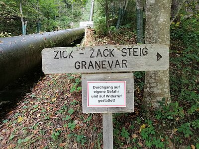 21. Seniorenwanderung der Naturfreunde - Zick-Zack-Steig