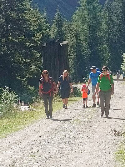 Wanderung der Naturfreunde - Trojeralm