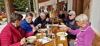 Wanderung der Naturfreunde - Talschlusshütte im Fischleintal