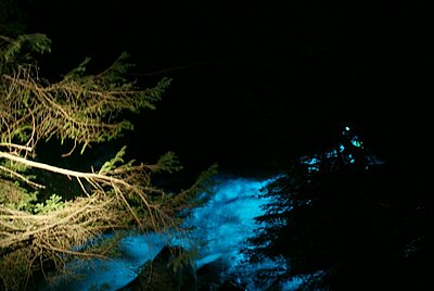 16. Seniorenwanderung der Naturfreunde 2022 - Groppensteinschlucht Obervellach bei Nacht