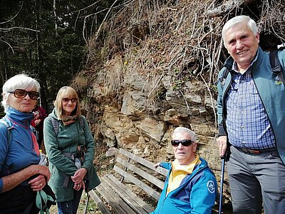 Wanderung der Naturfreunde - Zick Zack Steig