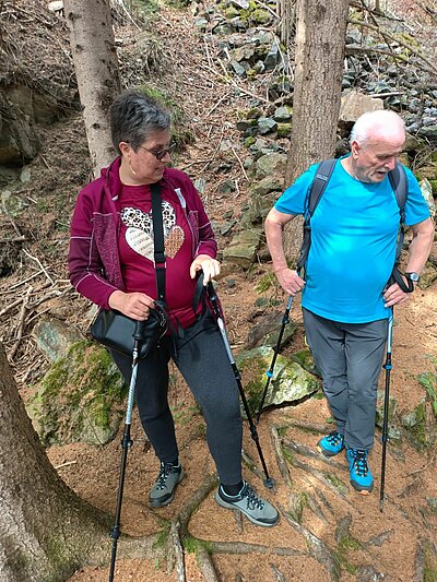 Wanderung der Naturfreunde - Zick Zack Steig