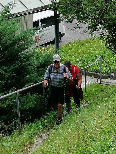 21. Seniorenwanderung der Naturfreunde - Zick-Zack-Steig