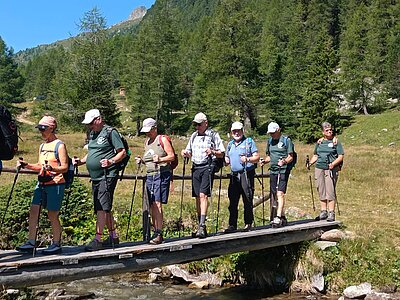 Randwanderung der Naturfreunde - HIRSCHBÜHEL-BLINDISALM-ALPE STALLE