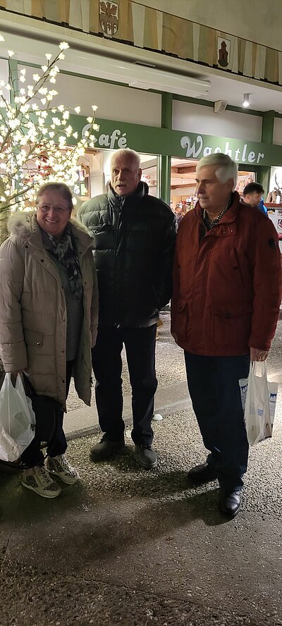 Ausflug der Naturfreunde zum Christkindlmarkt Innichen