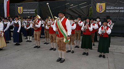 Offizielle Eröffnung Jubiläumsfest "30 Jahre Marktgemeinde Nußdorf-Debant"