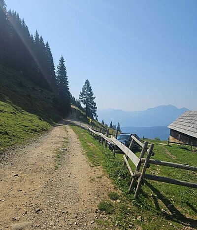 Wanderung der Naturfreunde - Kohlröslhütte 1534m