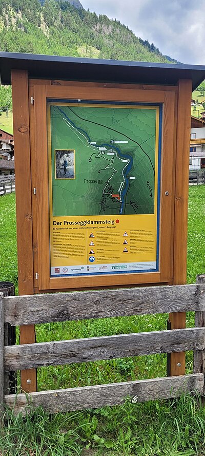 Wanderung der Naturfreunde - Prosseggklamm Matrei