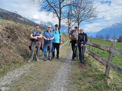 1. Seniorenwanderung der Naturfreunde - Frühlingswanderung Thurn