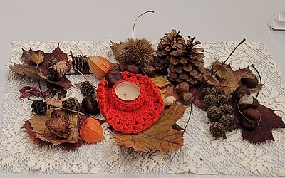 Abschlussfeier mit Präsentation, Ehrungen, Tombola und Essen