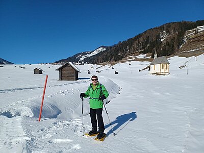 Schneeschuhwanderung der Naturfreunde in Obertilliach