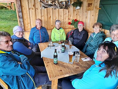 Wanderung der Naturfreunde - Kreuzeckbahn mit Klinghütte - Mühldorfer Alm
