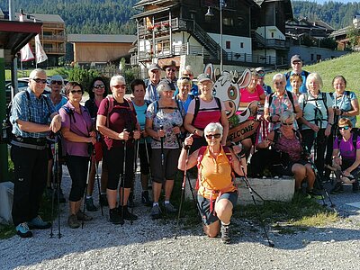 14. Seniorenwanderung der Naturfreunde 2022 - Jägerhütte Vierschach