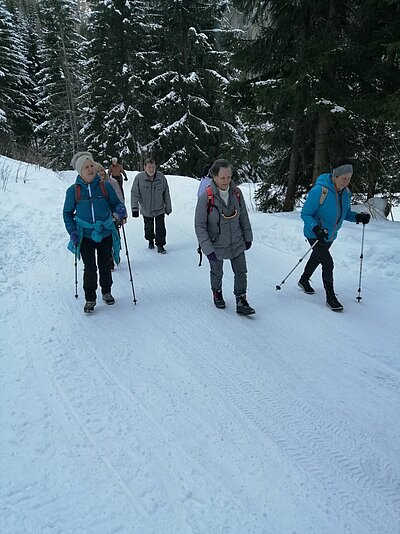 Rodeln der Naturfreunde in St. Jakob (Alpe Stalle)