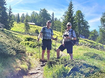 Wanderung der Naturfreunde - Ederplan mit Heldenkreuz und Anna Schutzhaus