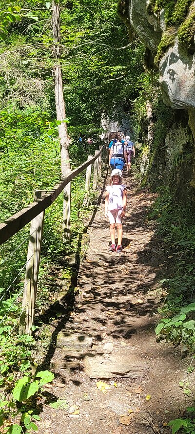 Naturfreunde-Ausflug zur Barbarossaschlucht Mühldorf