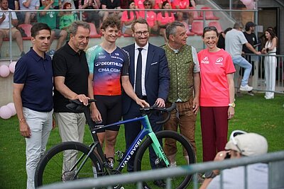 Wir feierten Felix Gall