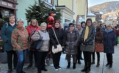 Ausflug der Naturfreunde zum Christkindlmarkt Innichen