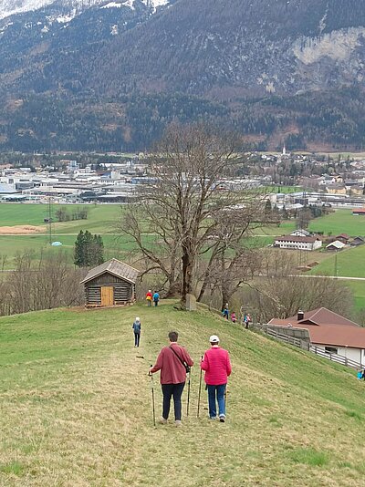 2. Seniorenwanderung der Naturfreunde - Nußdorf-Gaimberg-Runde