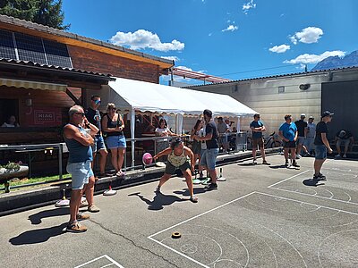Sommermarktschießen der Stockschützen