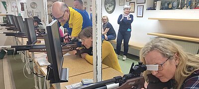 Zimmergewehrschießen der Naturfreunde
