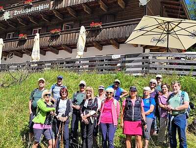 Wanderung der Naturfreunde - Dreischusterhütte