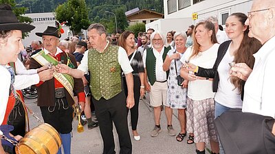 Offizielle Eröffnung Jubiläumsfest "30 Jahre Marktgemeinde Nußdorf-Debant"