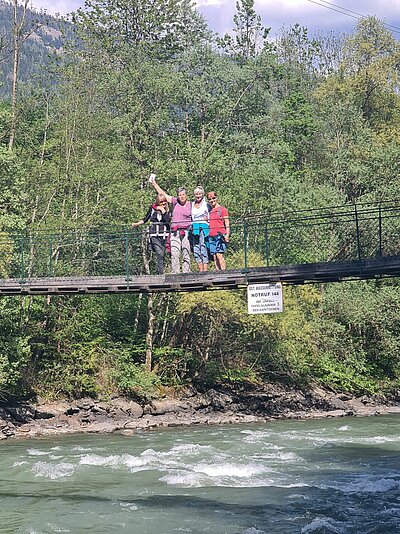 Wanderung der Naturfreunde - Iseltrail 1 (Pfister bis Glanzer Brücke)